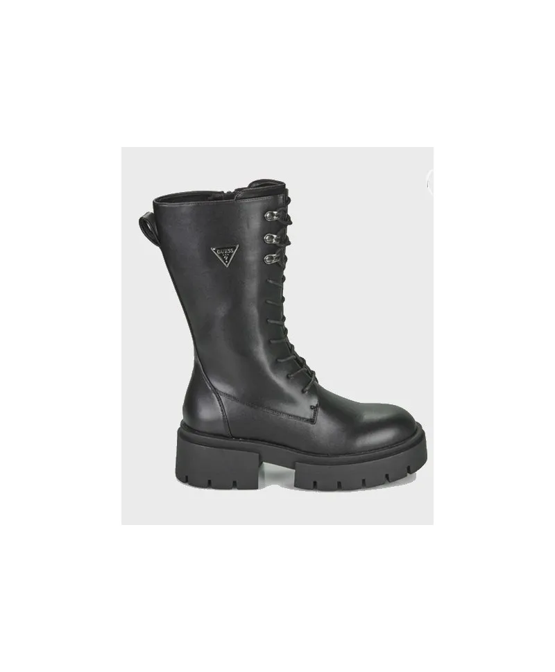 Botas Militares GUESS Lillian Negro Mujer