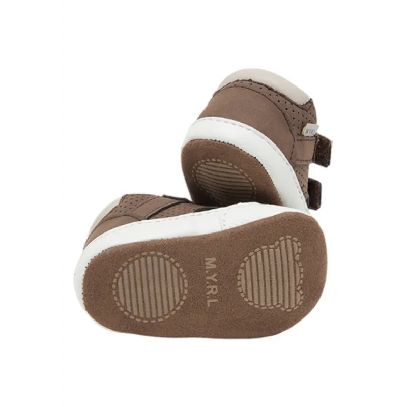 Deportiva Velcro Bebé MAYORAL Color Chocolate