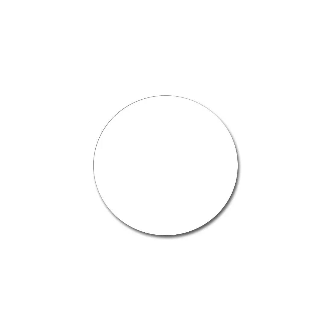 TAPON ADHESIVA BLANCO 40MM (10U)
